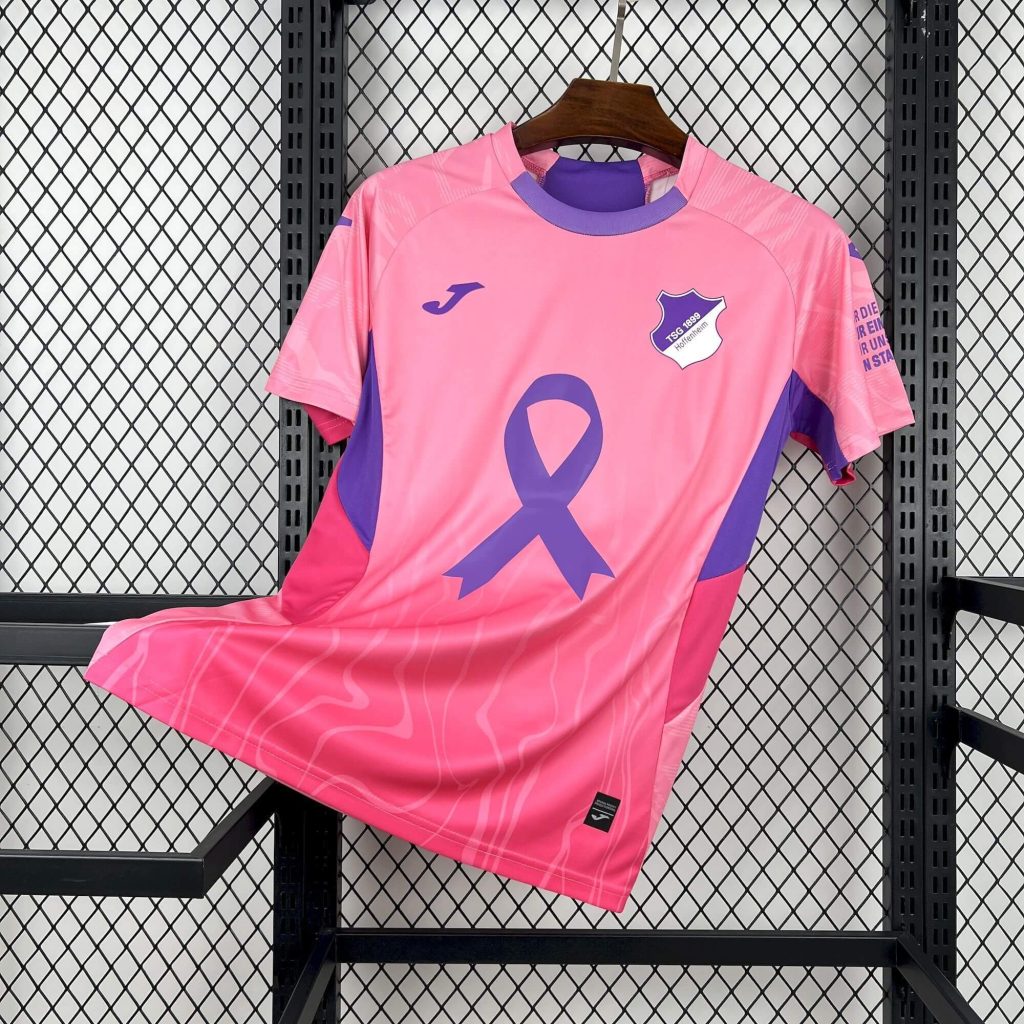 Hoffenheim 2025/26 Pink October Jersey – Fan Version