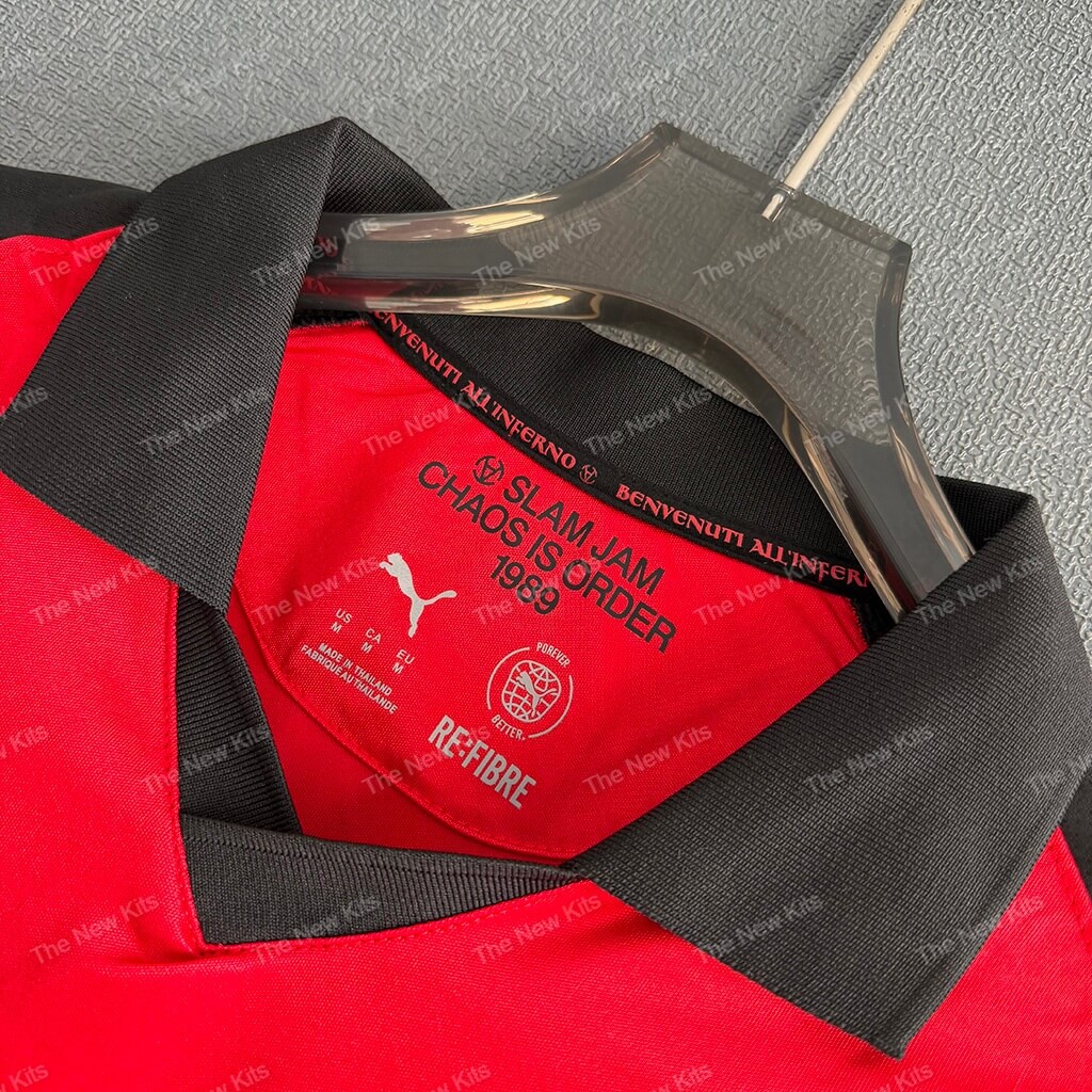 AC Milan X Slam Jam 4th Kit – Fan Version